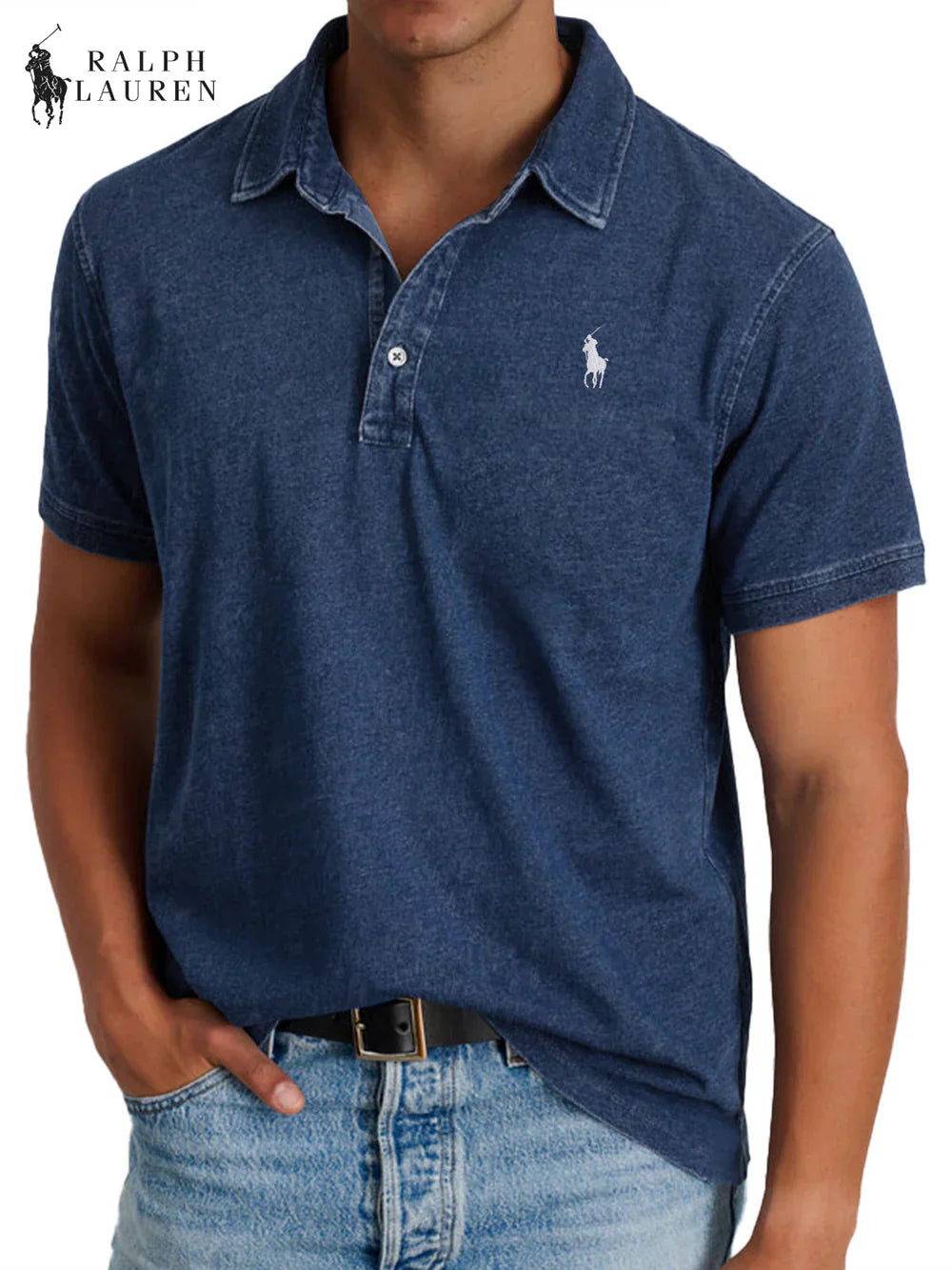 RALPH LAUREN - Ležérní pánské polo tričko