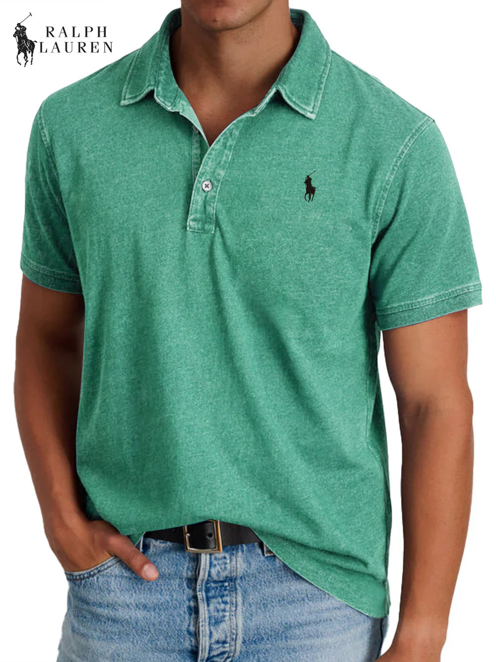 RALPH LAUREN - Ležérní pánské polo tričko