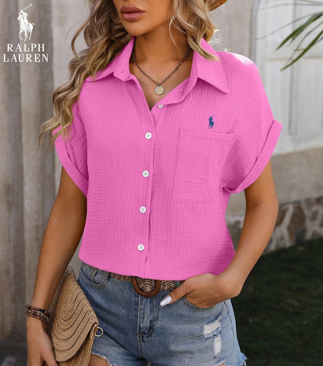 RALPH LAUREN - Neformální letní košile