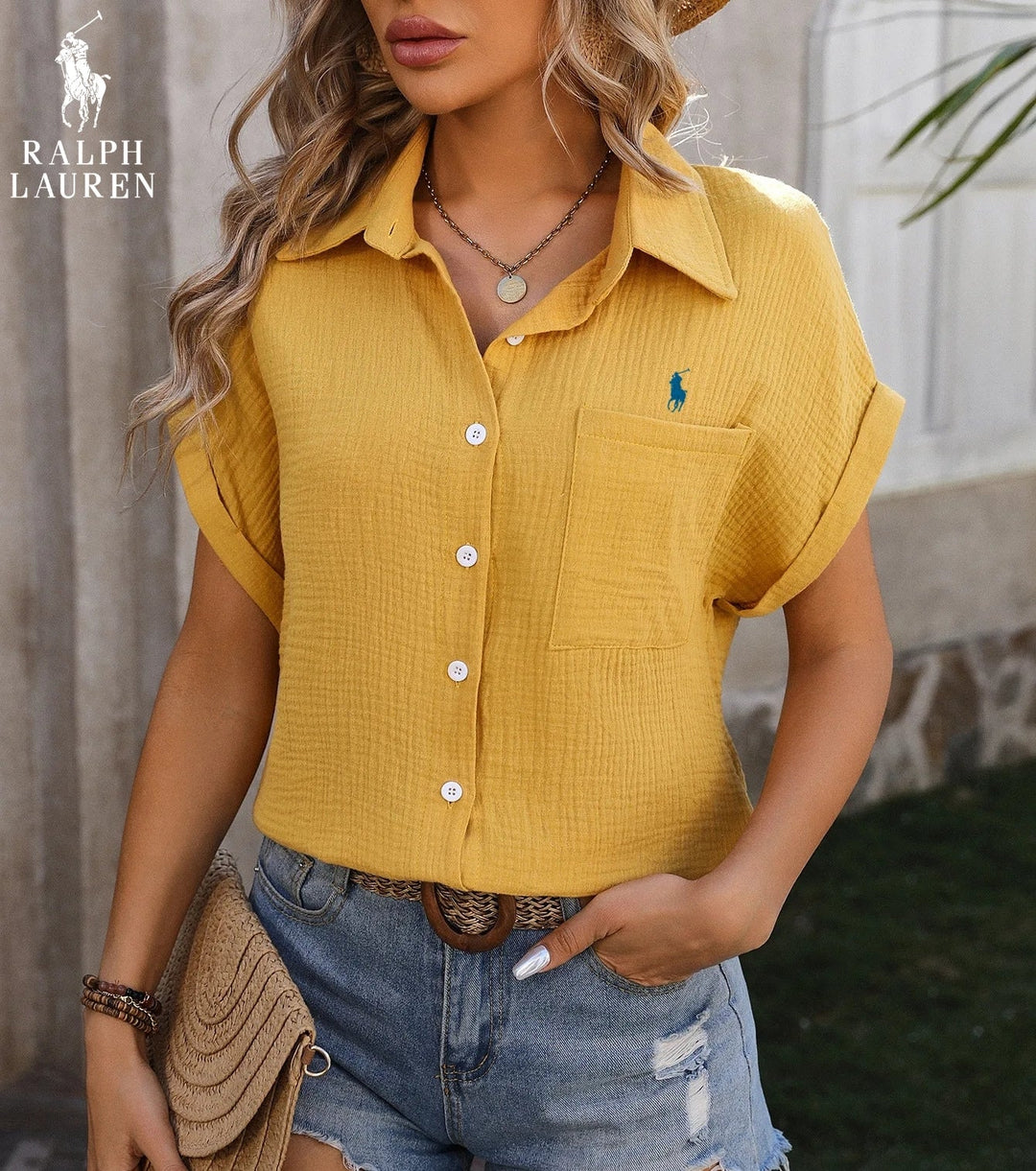 RALPH LAUREN - Neformální letní košile