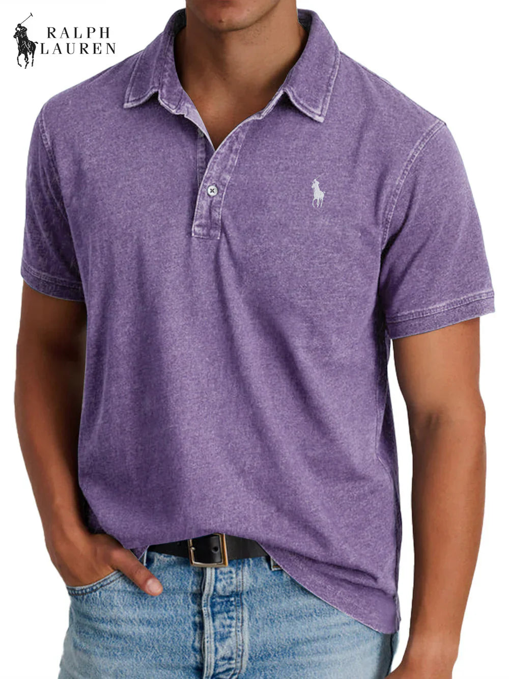 RALPH LAUREN - Ležérní pánské polo tričko