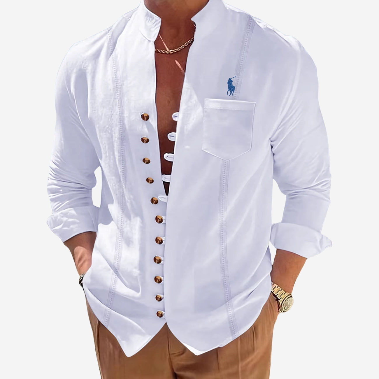RALPH LAUREN - Ležérní košile s knoflíky