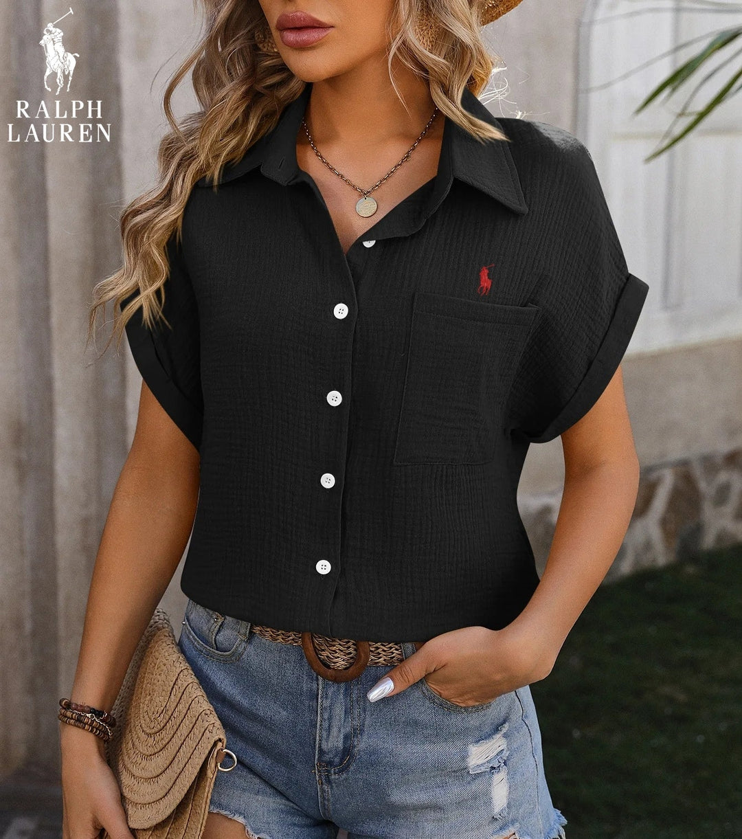 RALPH LAUREN - Neformální letní košile