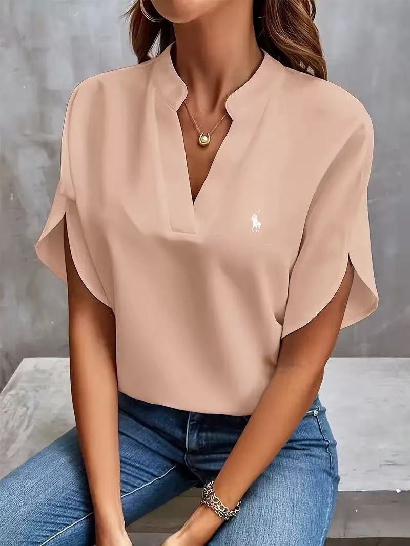 RALPH LAUREN - Tričko s výstřihem do VTričko s výstřihem do V