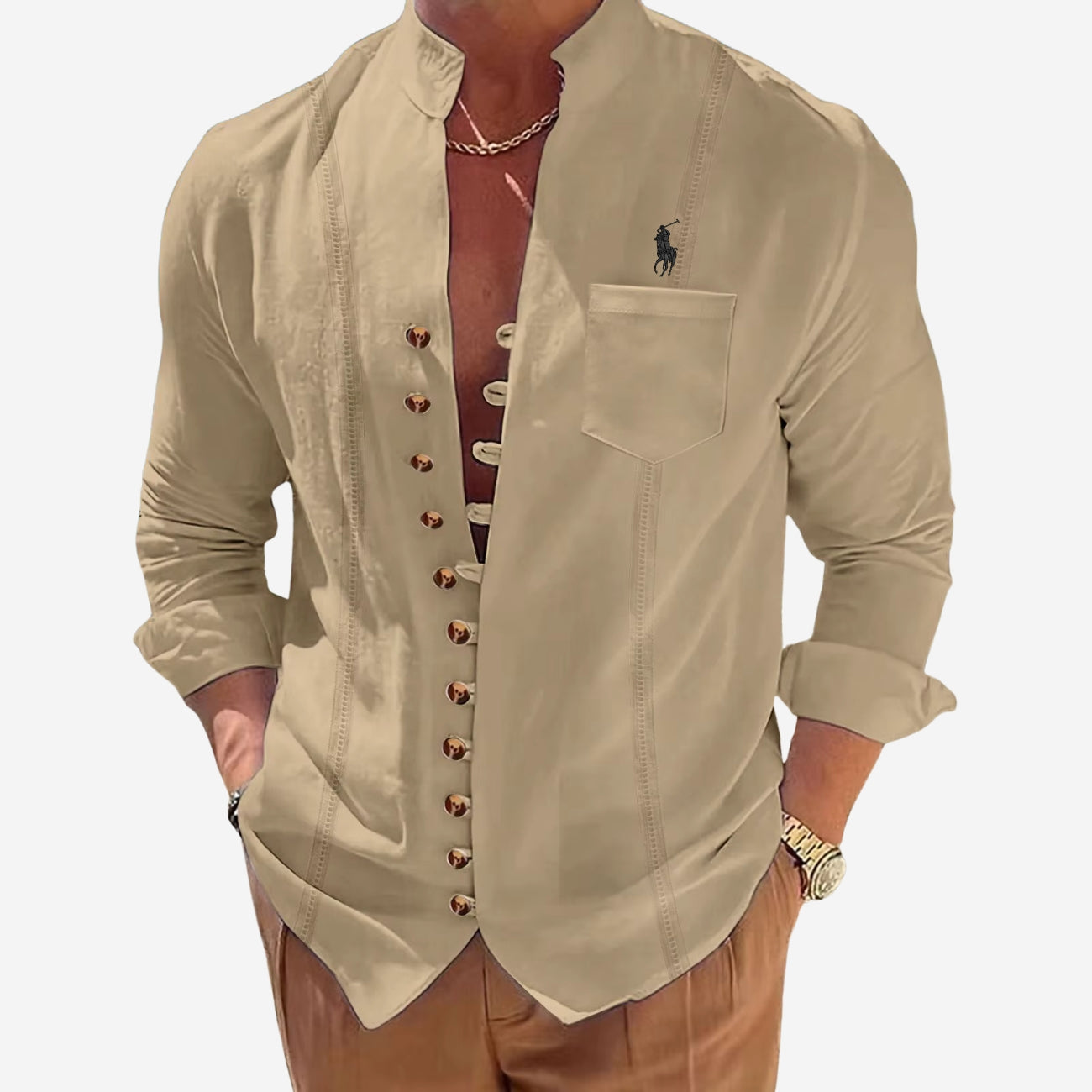 RALPH LAUREN - Ležérní košile s knoflíky