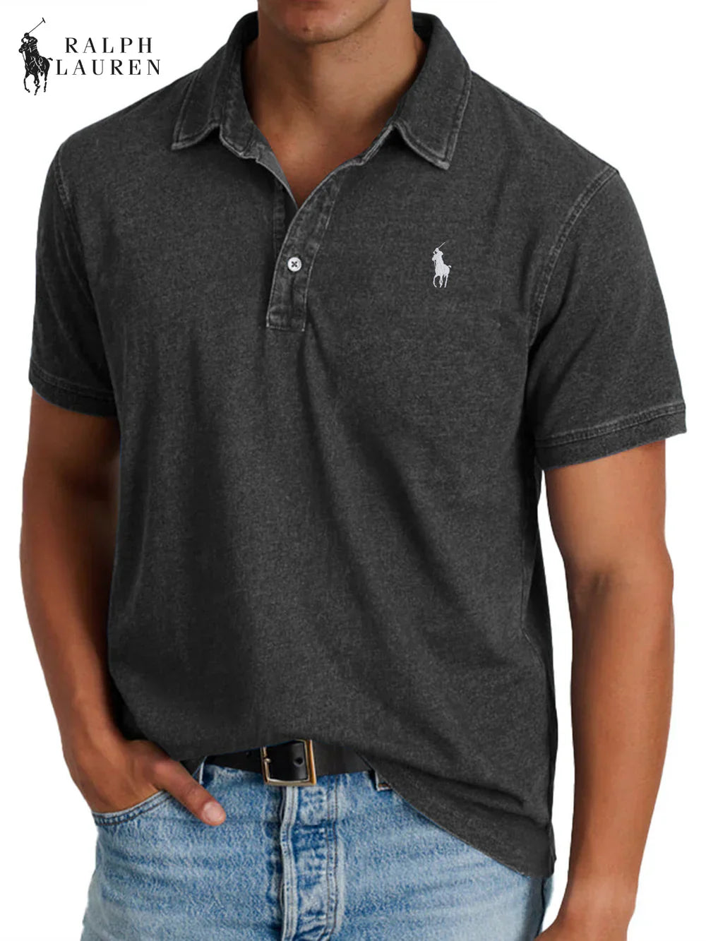 RALPH LAUREN - Ležérní pánské polo tričko