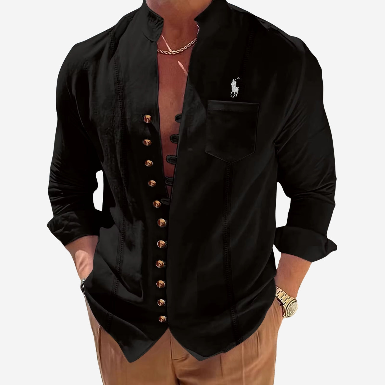 RALPH LAUREN - Ležérní košile s knoflíky