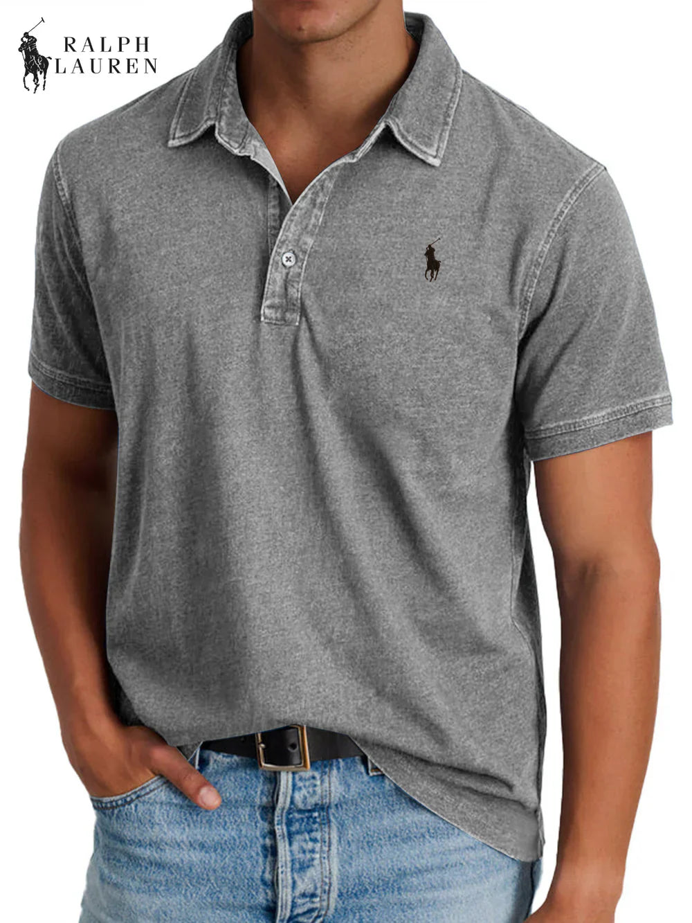 RALPH LAUREN - Ležérní pánské polo tričko